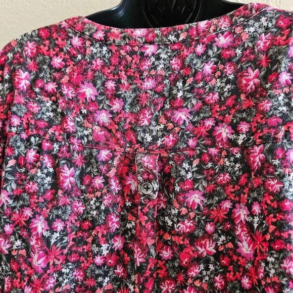 Torrid Harper Pullover 3/4 Sleeve Tunic Blouse - Picture 8 of 10